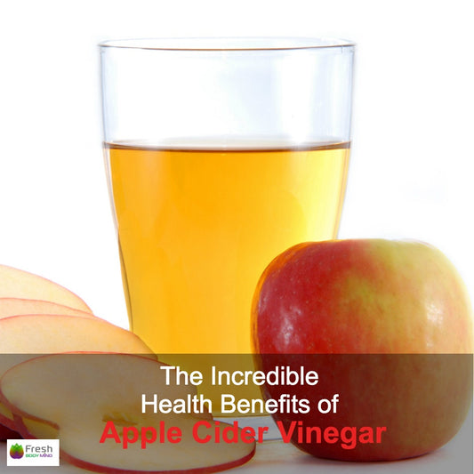 THE INCREDIBLE HEALTH BENEFITS OF APPLE CIDER VINEGAR