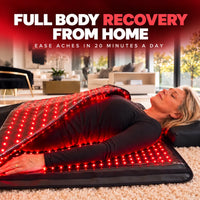 Red Light Therapy Blanket – 2.5X More Near-Infrared for Full-Body Recovery