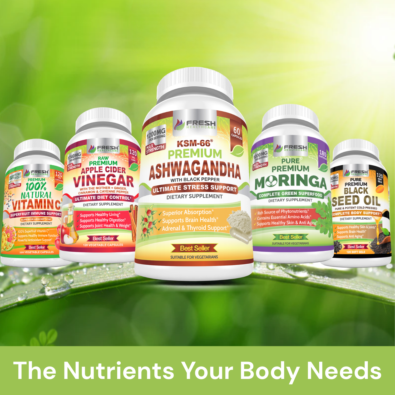 Moringa leaf powder