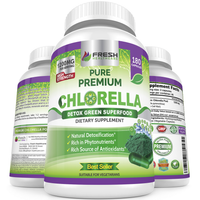Fresh Healthcare Chlorella Natural Detox Superfood – 180 Vegan Capsules