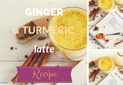 Health Boosting Ginger and Turmeric Latte