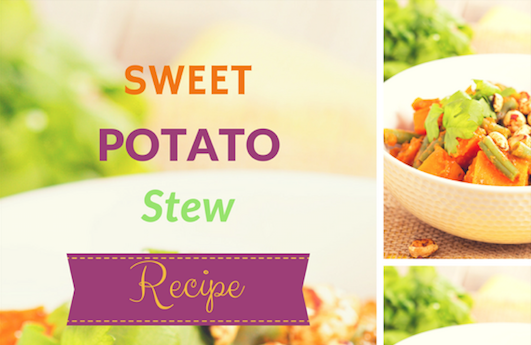WARMING TURMERIC SWEET POTATO STEW RECIPE