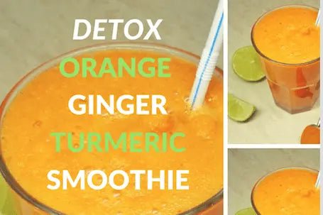 DETOXIFYING ORANGE, CARROT, GINGER AND TURMERIC SMOOTHIE - Fresh Healthcare