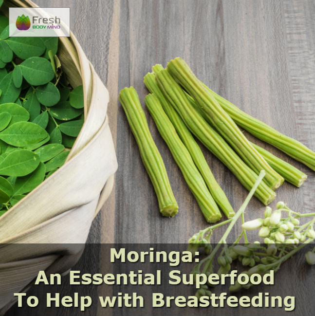 INCREASE BREAST MILK SUPPLY WITH MORINGA SUPERFOOD NATURALLY