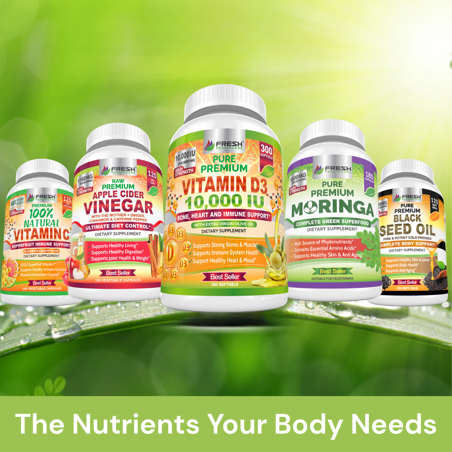 Moringa leaf powder